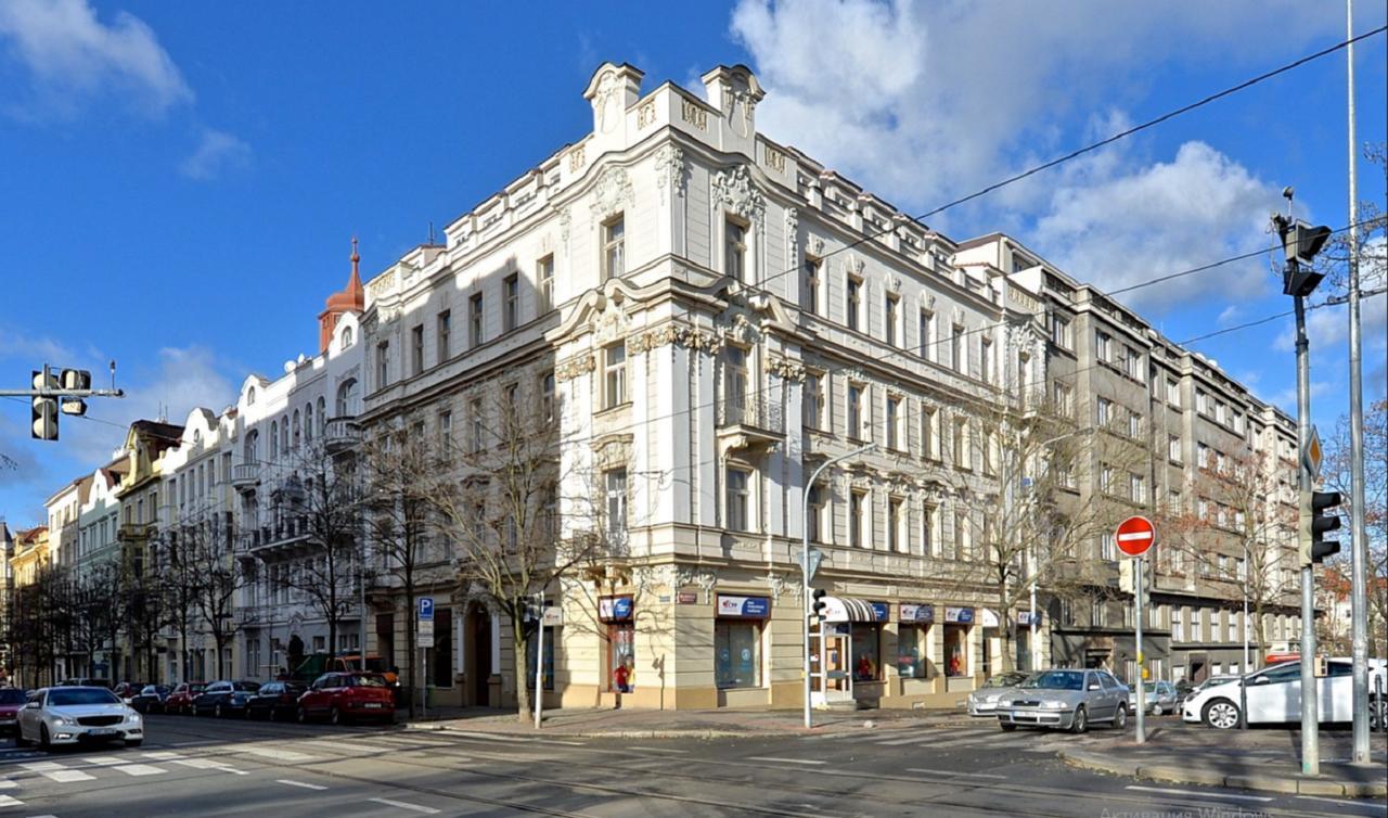 Wonderful Apartment In Vinohrady Prag Exterior foto