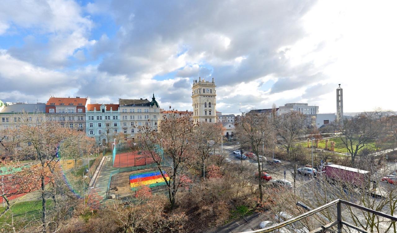 Wonderful Apartment In Vinohrady Prag Exterior foto