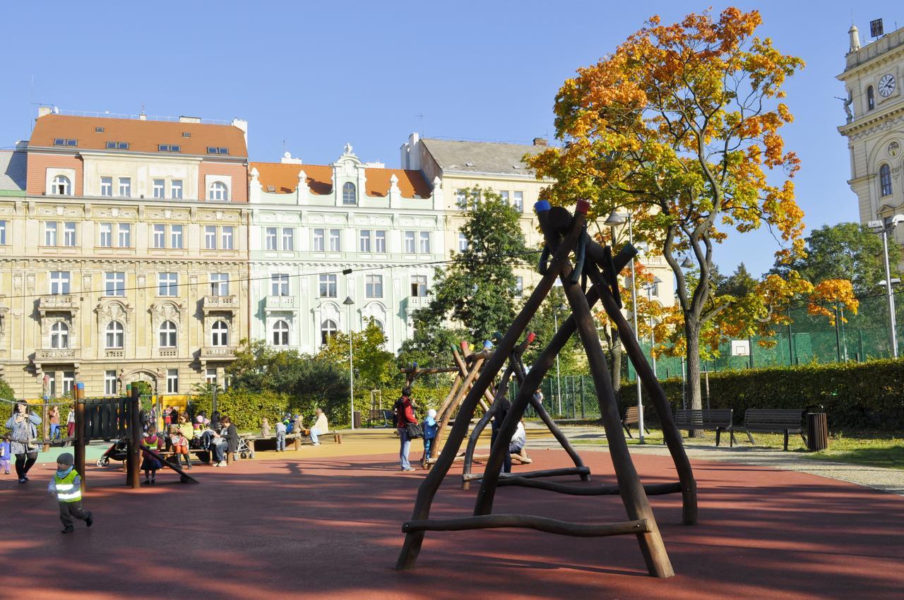 Wonderful Apartment In Vinohrady Prag Exterior foto