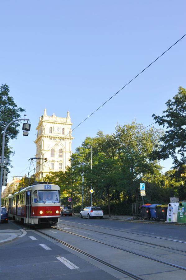 Wonderful Apartment In Vinohrady Prag Exterior foto